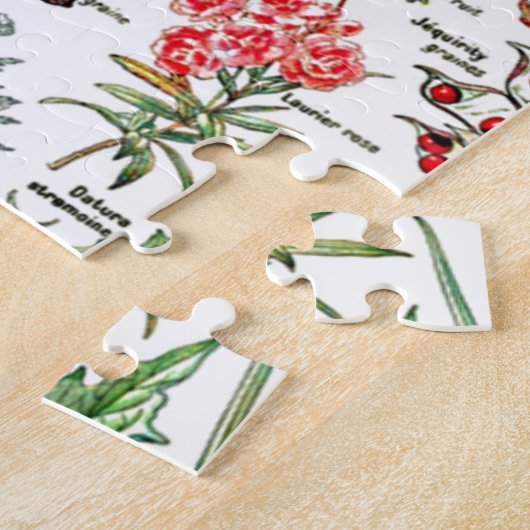 Larousse Planten, fruit, bloementuin Natuur kunst Legpuzzel (Zijkant)