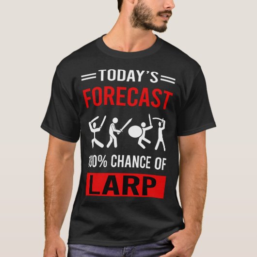 Larp Larping RPG Rollenspel Rollenspel T-shirt (Voorkant)