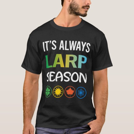 Larp Larping RPG Rollenspel Rollenspel T-shirt (Voorkant)