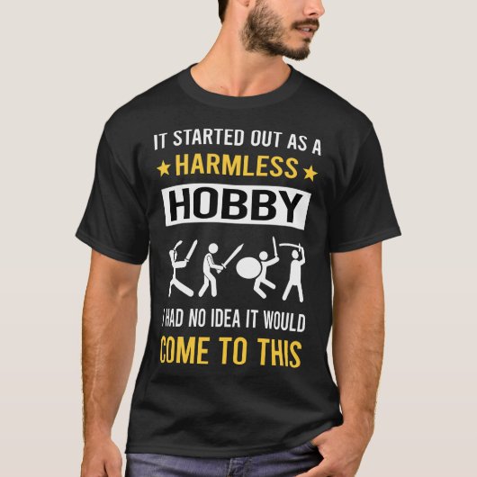 Larp Larping RPG Rollenspel Rollenspel T-shirt (Voorkant)