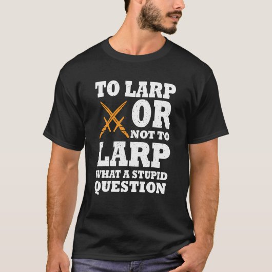 Larping Apparel in LARP wij vertrouwen Larper T-shirt (Voorkant)