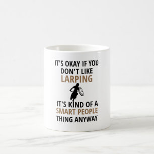 Larping Cft Het spelen van een grotere rol bij l Koffiemok