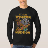 Larping Events Foam Weapon Mode On T-shirt (Voorkant)