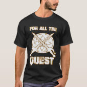 Larping Events For all the Quest T-shirt (Voorkant)
