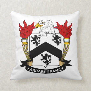 Larrabee Family Crest Kussen