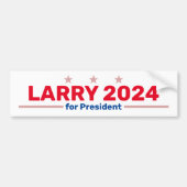 Larry 2024 bumpersticker (Voorkant)