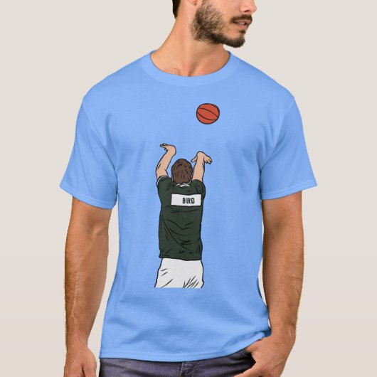 Larry Bird For Three T-shirt (Voorkant)