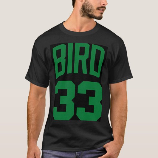 Larry Bird Jersey T-shirt (Voorkant)