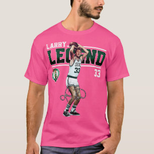 Larry Bird Legend Basketbal Air Bird Signature VI T-shirt