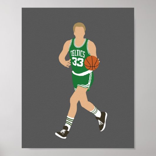Larry Bird Poster (Voorkant)