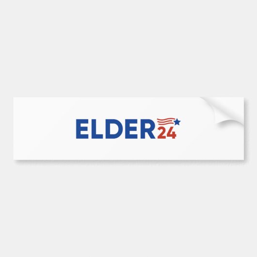 Larry Elder President 2024 Bumpersticker (Voorkant)