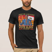 Larry Elder voor California Governor Victicrat T-shirt (Voorkant)