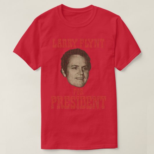 Larry Flynt voor 1984 T-shirt (Design voorkant)