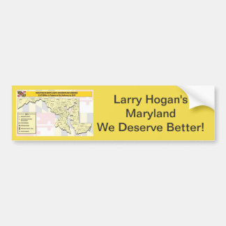 Larry Hogan's Maryland Bumpersticker