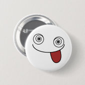 Larry Hypnotique Ronde Button 5,7 Cm (Voorkant /achterkant)