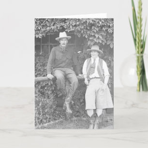 Larry Larom en een vrouw die zich kandidaat stelt. Kaart