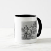 Larry Larom met zes kinderen. Mok (Voorkant rechts)