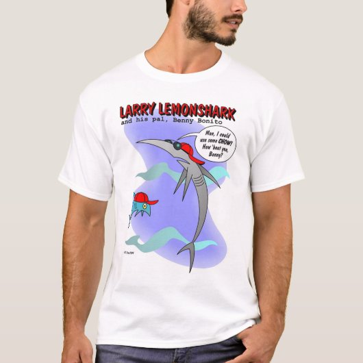 Larry Lemonshark T-shirt (Voorkant)