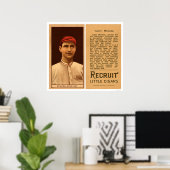 Larry McLean Reds Baseball 1912 Poster (Thuiskantoor)