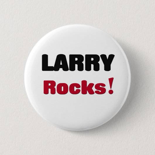 Larry Rocks Ronde Button 5,7 Cm (Voorkant)