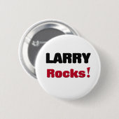 Larry Rocks Ronde Button 5,7 Cm (Voorkant /achterkant)