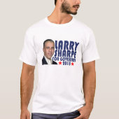 LARRY SHARPE FOR GOVERNOR NEW YORK FUNNY SHIRT '' (Voorkant)