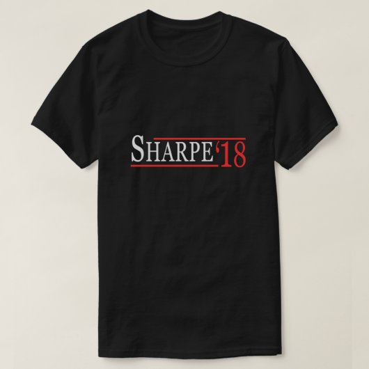 Larry Sharpe voor gouverneur van Ny T-shirt (Design voorkant)