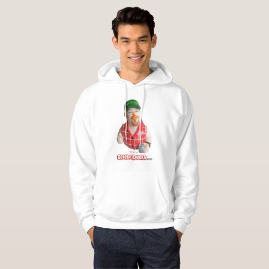 Larry the Cable Guy Rubber Duck Hoodie (Voorkant volledig)