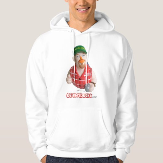 Larry the Cable Guy Rubber Duck Hoodie (Voorkant)