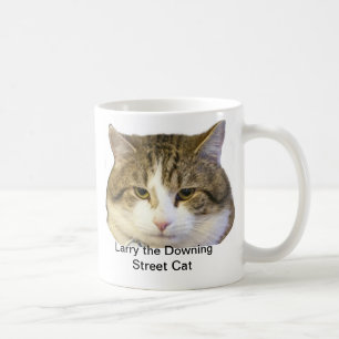 Larry the Downing Street Cat Face - Vangstratten Koffiemok
