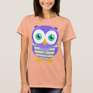 Larry the Paarse Owl (Origineel) T-shirt