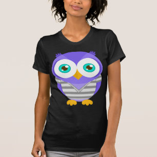 Larry the Paarse Owl (Origineel) T-shirt