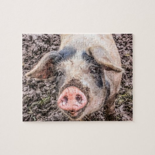 Larry the Pig Legpuzzel (Horizontaal)