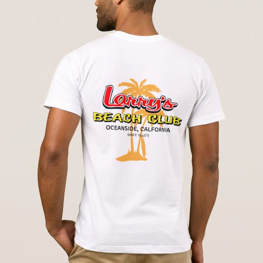 Larry's Beach Club Classic T-Shirt (Achterkant)