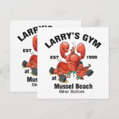 Larry's Gym Bij Mosselstrand (Voorkant / Achterkant)