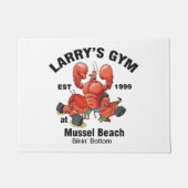 Larry's Gym bij Mussel Beach Deurmat (Voorkant)