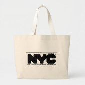 LARRYSTOTES NYC (COU) GROTE TOTE BAG (Voorkant)
