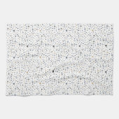 Lars Confetti Watercolor Stippen Keukenhanddoek (Horizontaal)