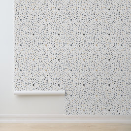 Lars Confetti Waterverf Stippen Behang