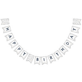 Lars Confetti Waterverf Stippen Bunting Flag Vlaggetjes