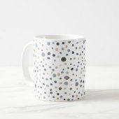 Lars Confetti Waterverf Stippen Classic Mok (Voorkant links)