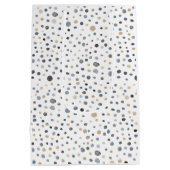 Lars Confetti Waterverf Stippen Gift Bag Medium Cadeauzakje (Achterkant)