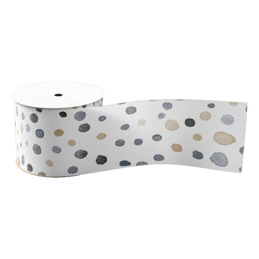 Lars Confetti Waterverf Stippen lint (Spoel)