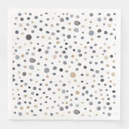 Lars Confetti Waterverf Stippen Papier servet