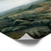 Lars Hertervig Island Borgøya Poster (Hoek)