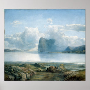 Lars Hertervig Island Borgøya Poster