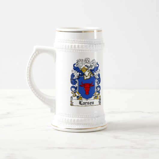 Larsen Family Crest Bierpul (Links)