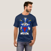 Larsen Wapenschild Familie Crest T-shirt (Voorkant volledig)