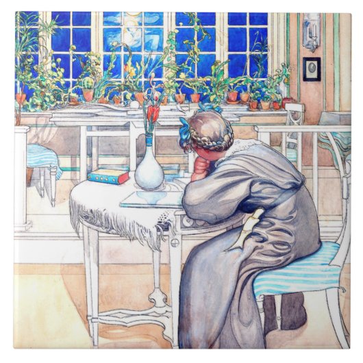 Larsson - Aan de vooravond van de reis naar Engela Tegeltje (Voorkant)