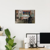 Larsson - Als kinderen naar bed zijn Poster (Thuiskantoor)